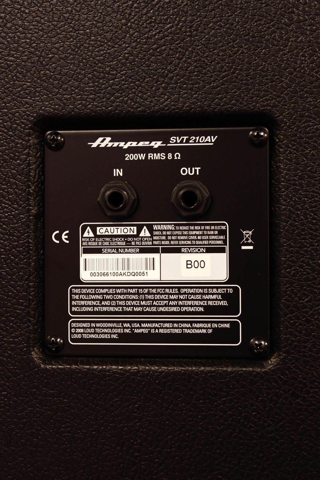 Ampeg SVT210AV 2x10" Bass Speaker Cab