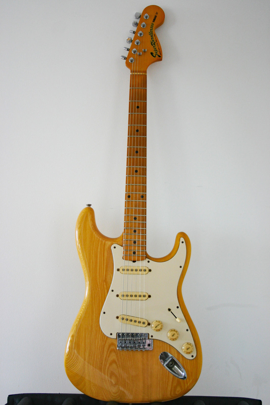 Used Yamaha SR-500 Super Roller Strat Natural Finish 1978