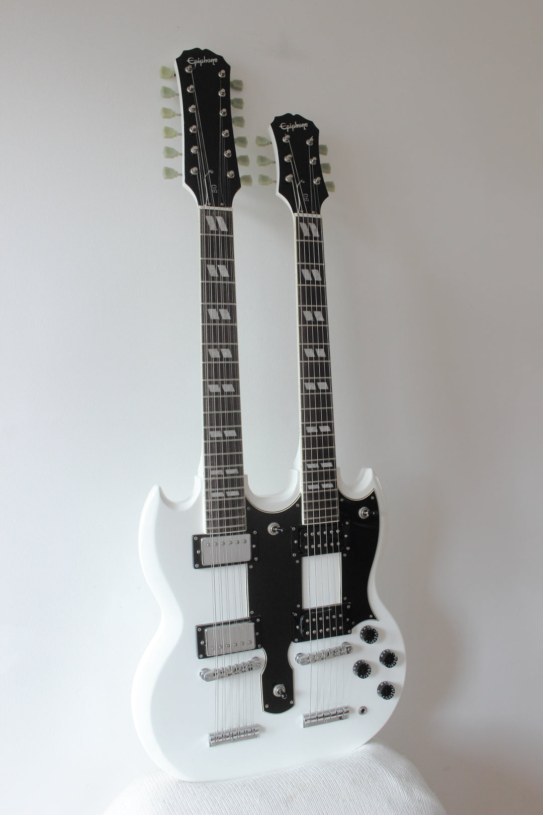 Epiphone Double Neck SG Alpine White G-1275 2006