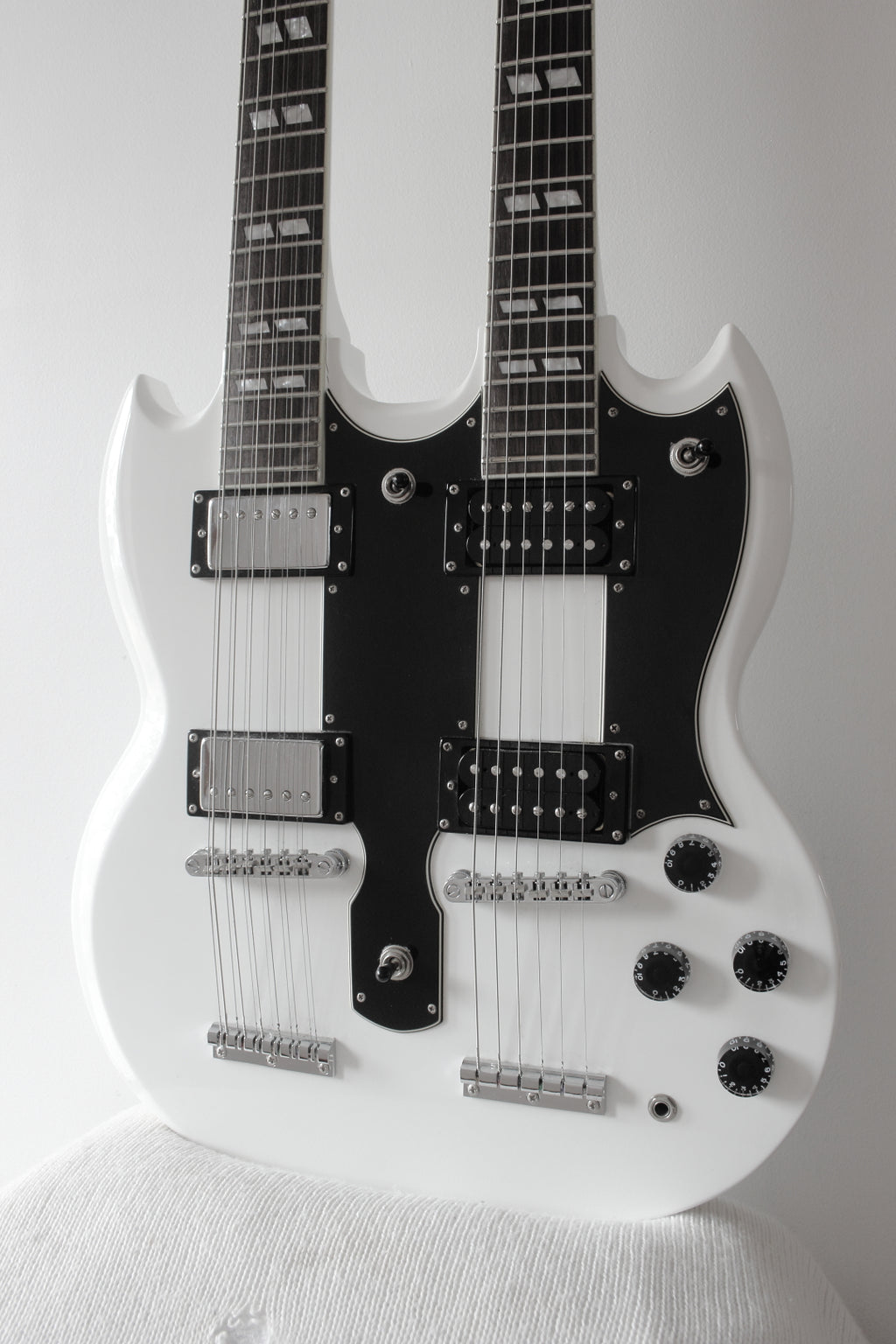 Epiphone Double Neck SG Alpine White G-1275 2006