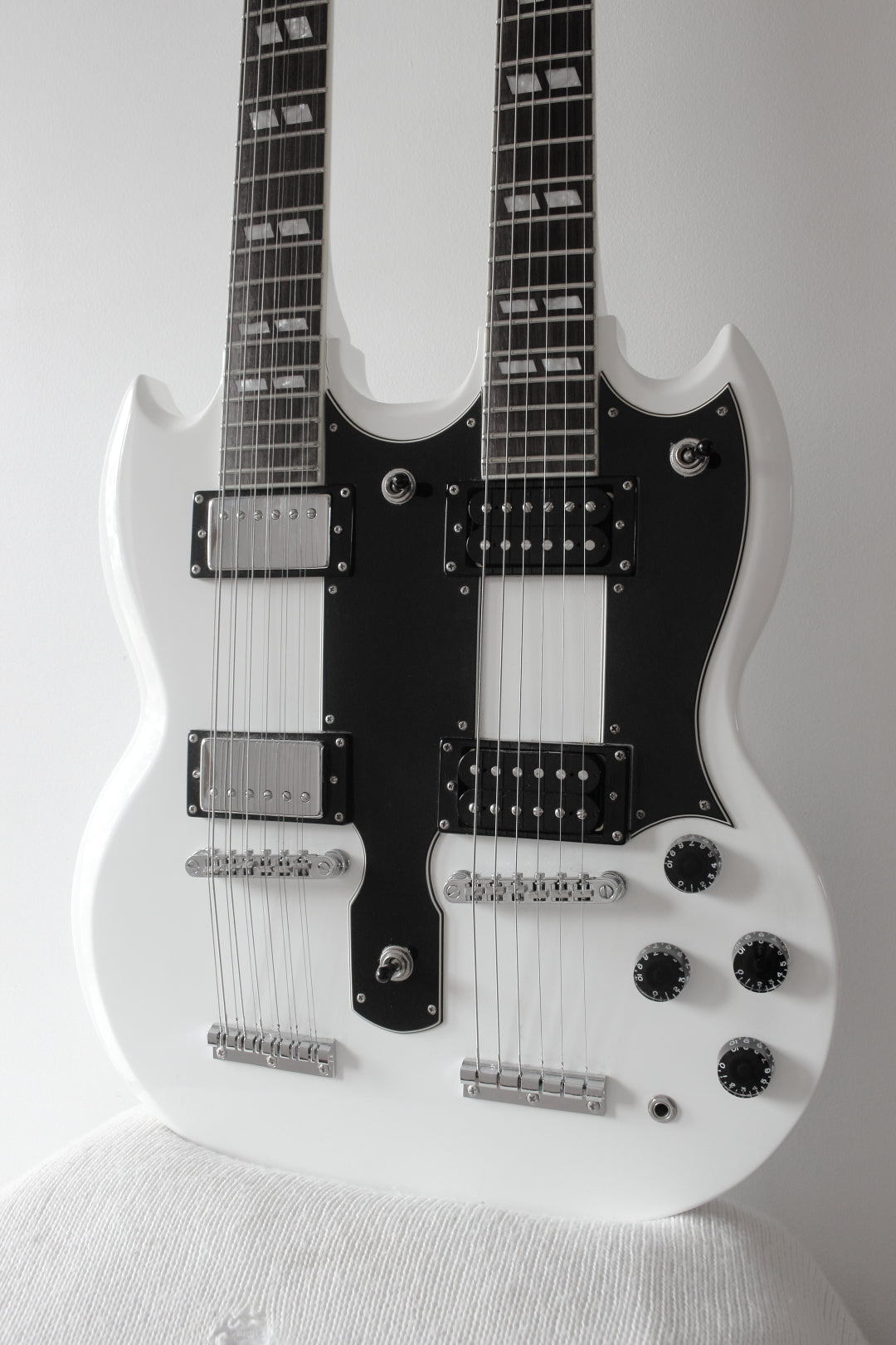 Epiphone Double Neck SG Alpine White G-1275 2006