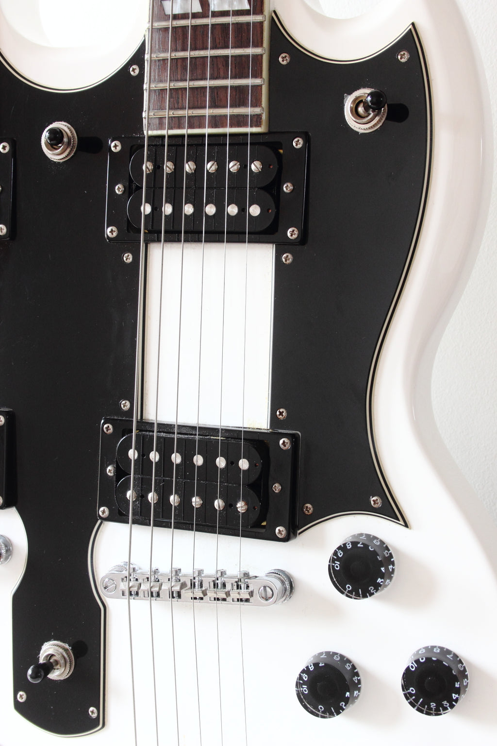 Epiphone Double Neck SG Alpine White G-1275 2006