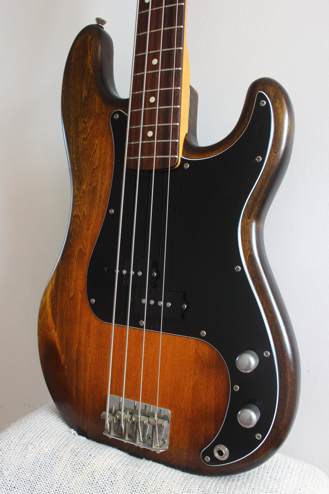 Fender JPGW Modded '62 Reissue Precision Bass Hand Rubbed Sunburst 1986-87