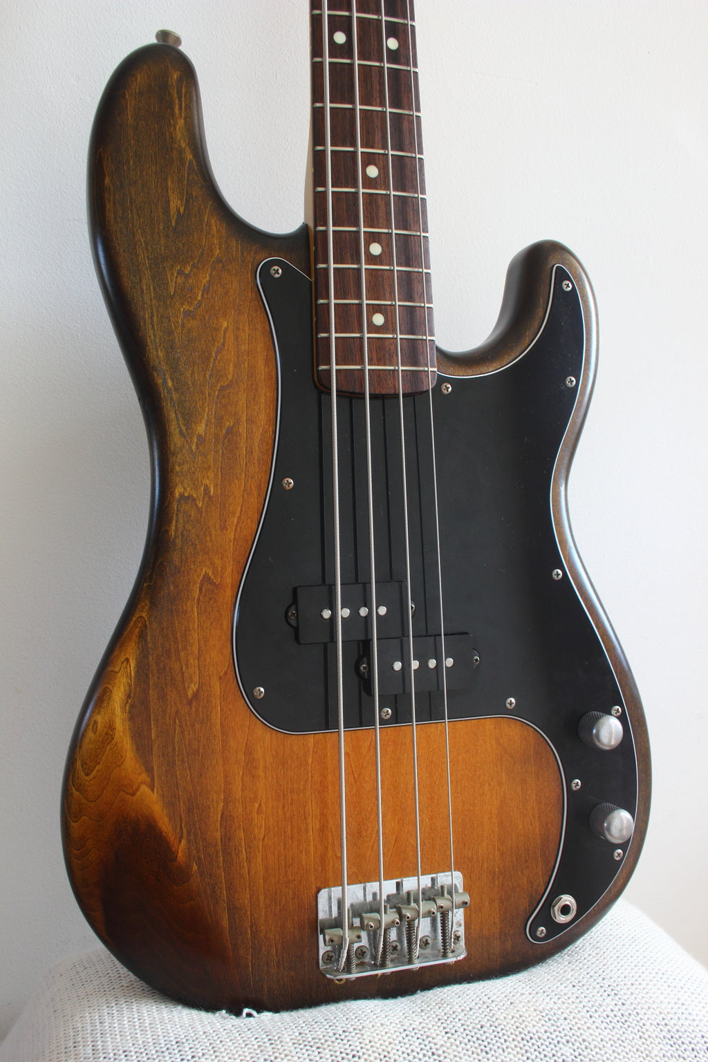 Fender JPGW Modded '62 Reissue Precision Bass Hand Rubbed Sunburst 1986-87