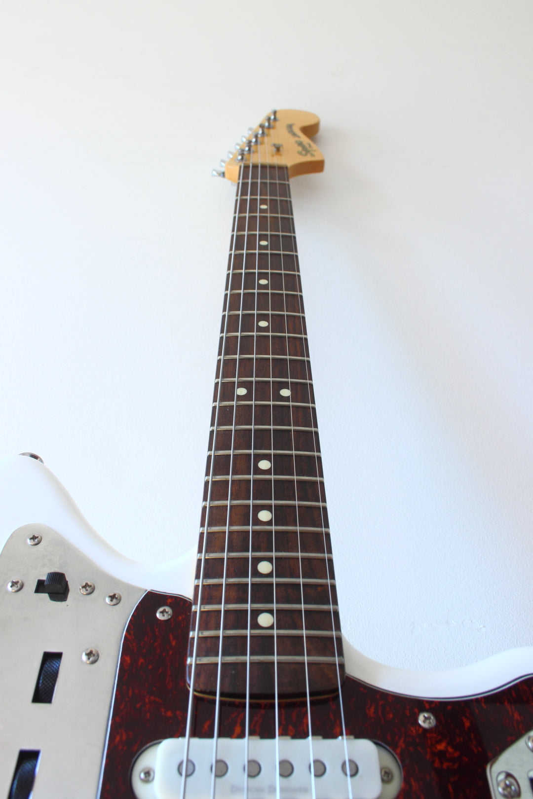 Squier Vintage Modified Jaguar Olympic White 2014