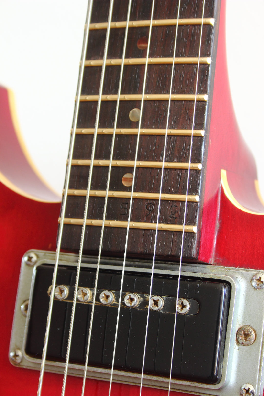 Yamaha SA-30 Hollow Body Transparent Red 1972