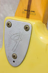 Fender Japan '72 Stratocaster ST72-95DM Yellow White 1989