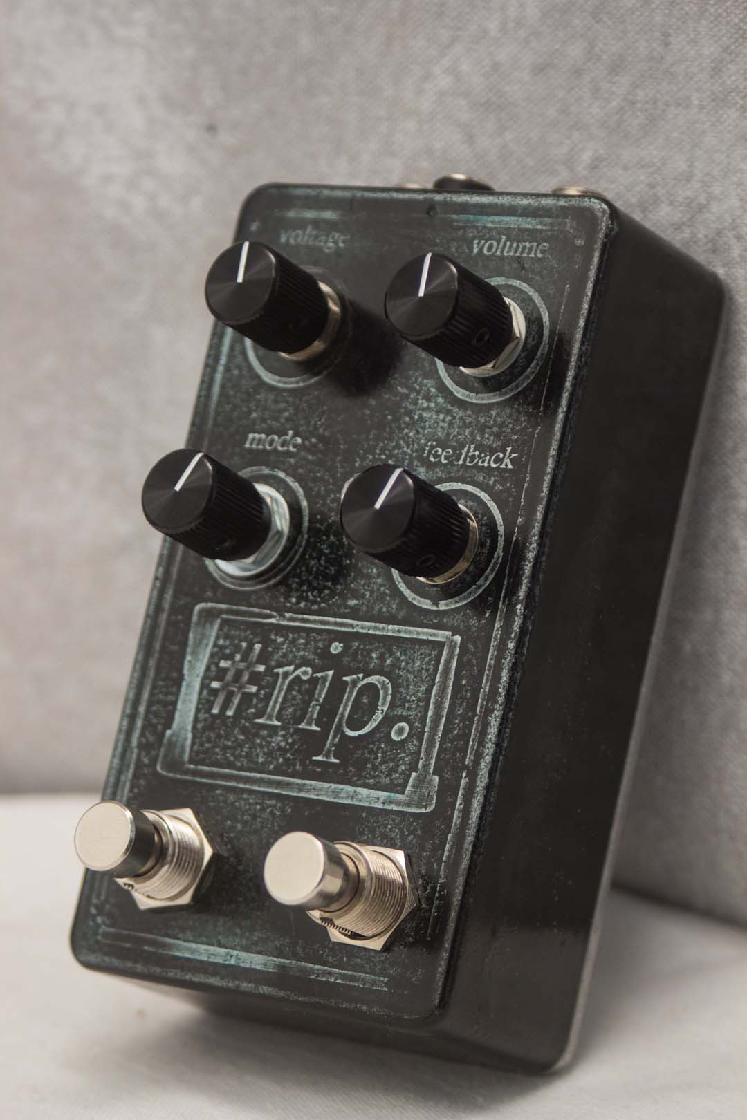 Dropping Acid Pedal Etching #RIP Fuzz Pedal