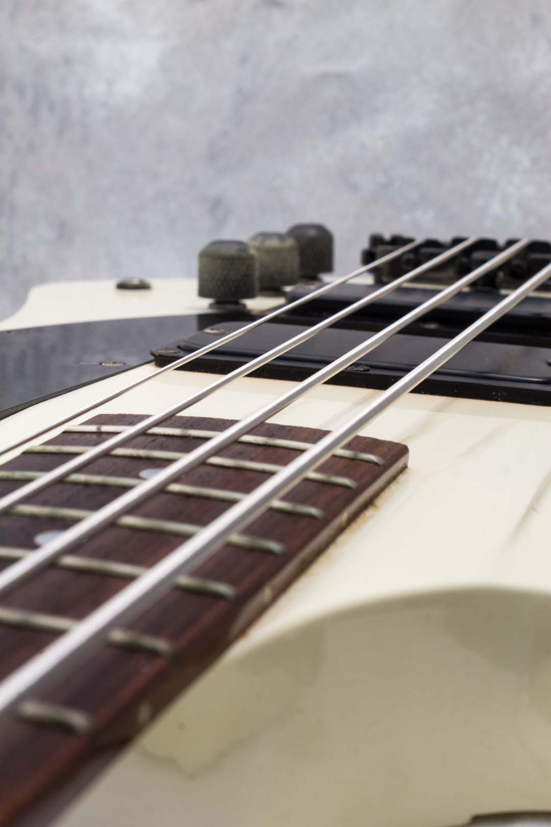 Greco TBR75 T-Bird-Style Bass Arctic White 1990