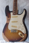 Fender Stratocaster Partscaster Relic Sunburst 2018