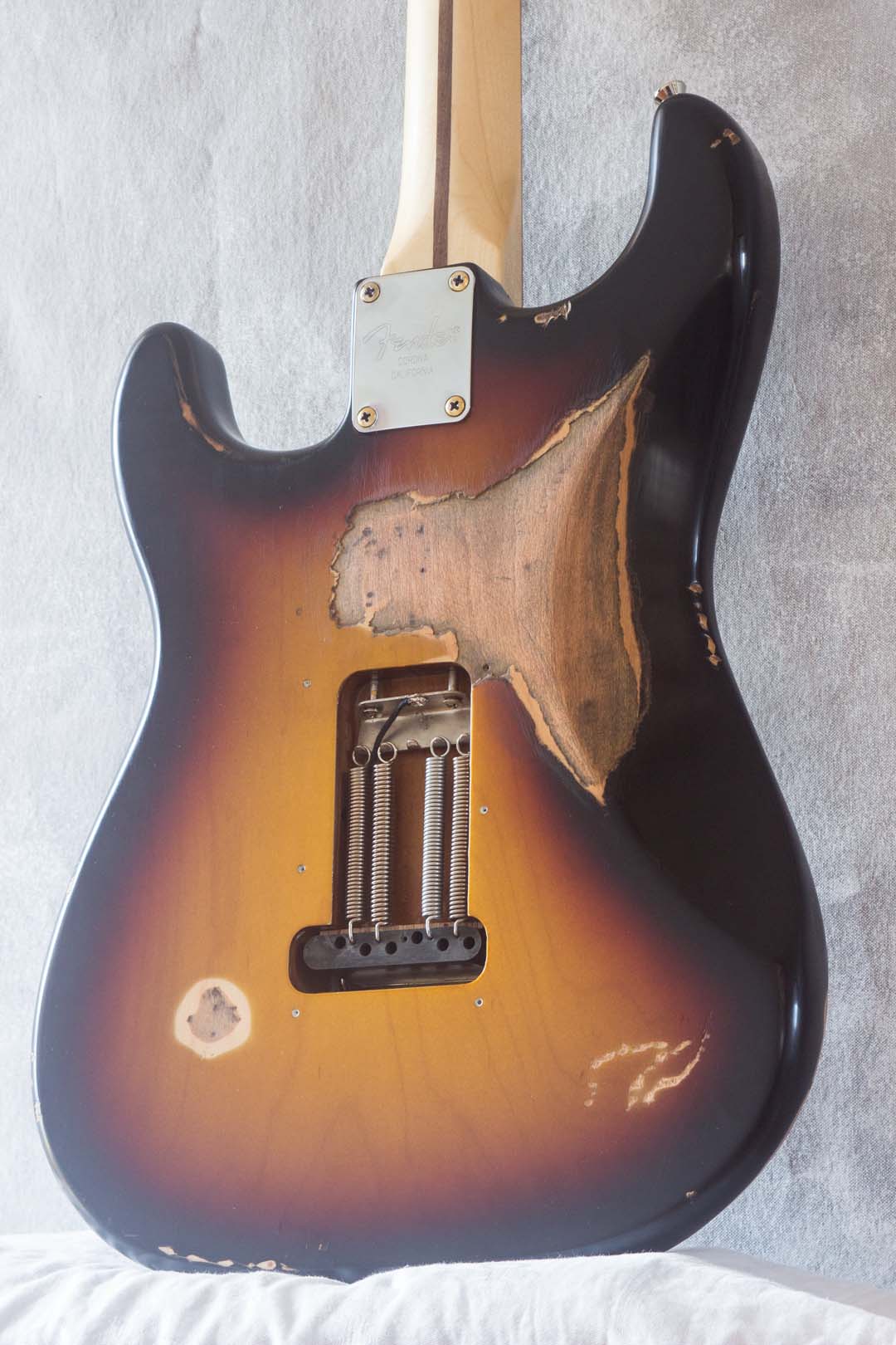 Fender Stratocaster Partscaster Relic Sunburst 2018