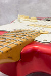 Fender Japan Medium Scale Stratocaster STM550G Candy Apple Red 1990