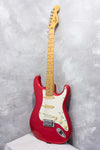 Fender Japan Medium Scale Stratocaster STM550G Candy Apple Red 1990