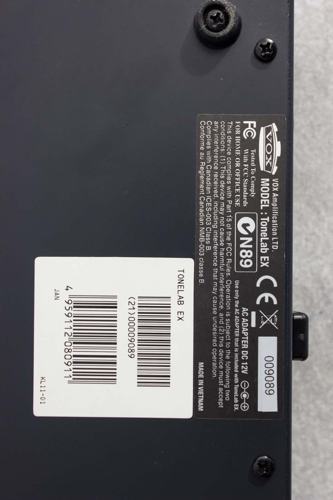 Vox ToneLab EX Multi FX Pedal