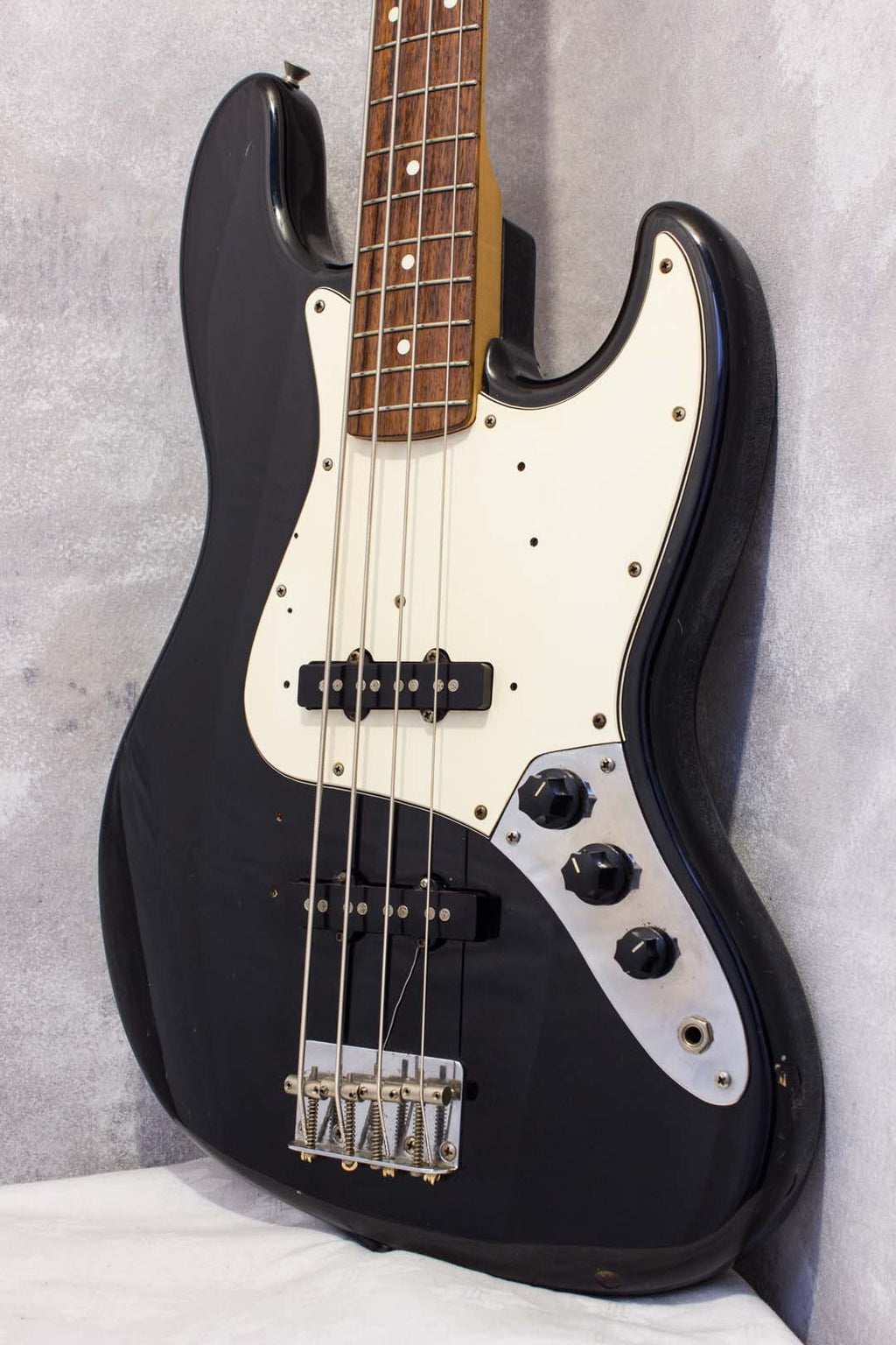 Squier MIJ Silver Series Jazz Bass SJB36 Black 1992