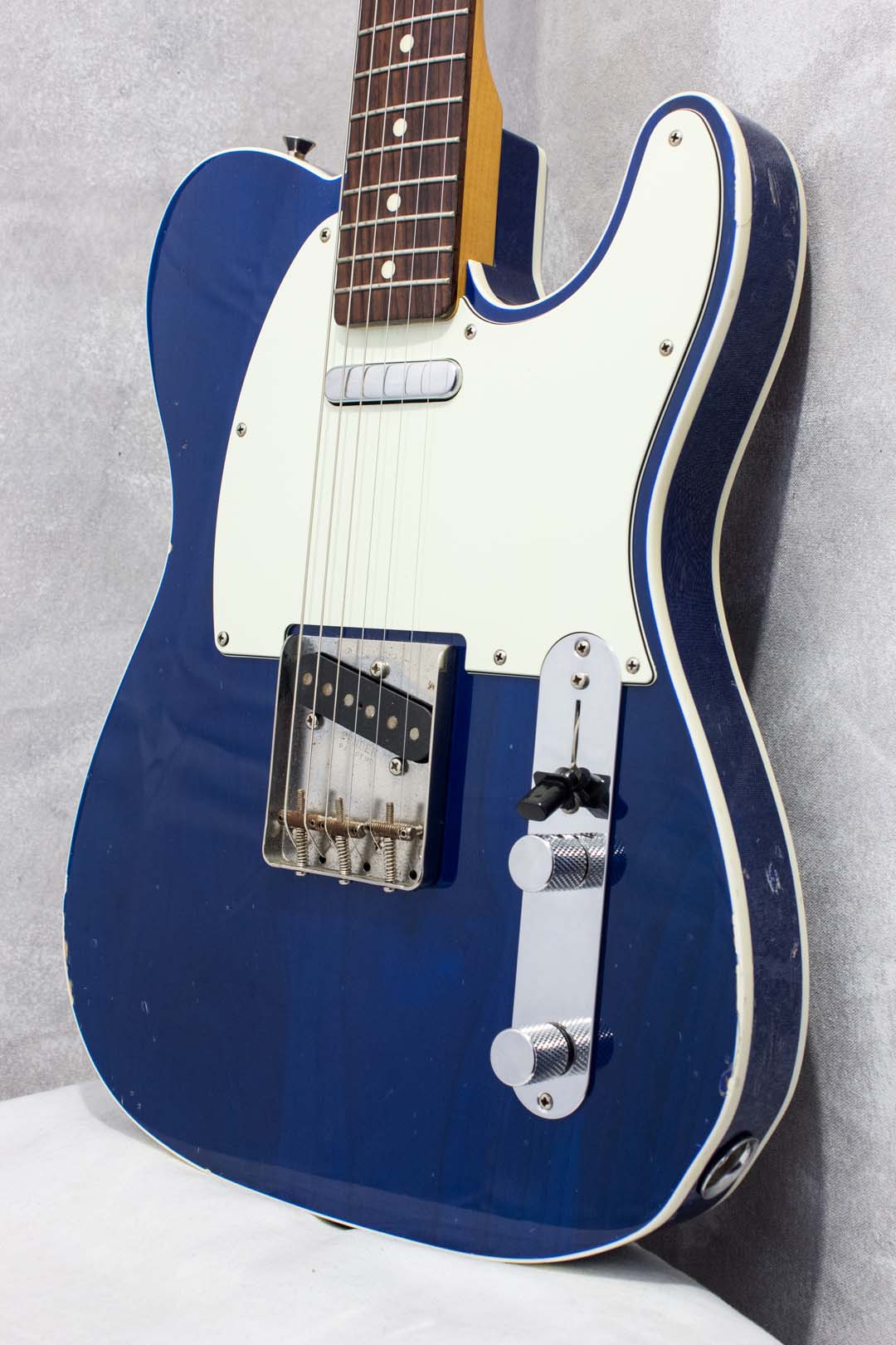 Fender Japan '62 Telecaster TL62B Double Bound Trans Blue 2016